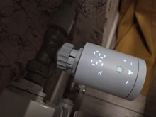 Válvula termostática programable TRV ZigBee 3.0, para radiador inteligente, se puede controlar a través de la voz con Alexa