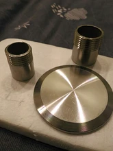 Male Pipe-Fitting Stainless-Steel Weld-Nipple-304 X-Butt Water-Gas-Oil To BSPT 2-3/4-1/2-1-