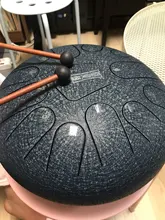 Drum Padded-Drum-Bag Meditation Mallets Steel Yoga 12inch Brand 13-Tone with Pair of