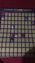 Decoration Bucket-List Off-Poster Premium Scratch Artistic Home-Top 100-Anime for Enthusiasts