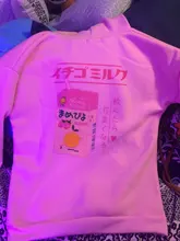 Sweatshirts Hooded Long-Sleeve Printed Female Thick Cute Cartoon Back Velvet