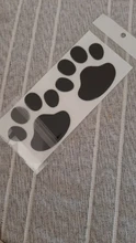 Decal Car-Sticker Footprint Animal Silver Black Bear Golden Cool-Design Cat Paw Dog 3D