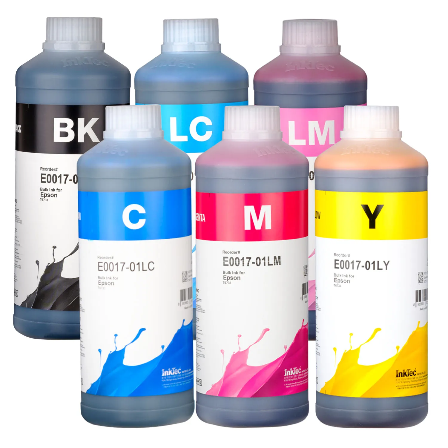 Чернила для принтера Epson L800 L805 L810 L815 L850 L855 L1800 InkTec 6 x 1000 мл комплект | Компьютеры и