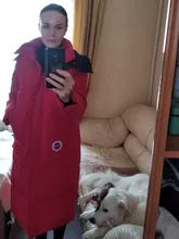 Coat Parkas Long-Jacket Army Winter Cotton Womens New MIEGOFCE 