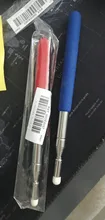 Bolígrafo de pizarra táctil, puntero telescópico de alta calidad, cabezal de fieltro, 1 metro, accesorio de puntero de maestro telescópico de acero inoxidable, 1 Uds.
