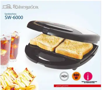 

ORBEGOZO SANDWICH MAKER SW6000 INOX 800W