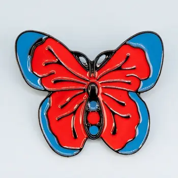 

Badge metal butterfly (53838)