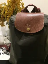 Mochila de nailon con correas ajustables, bolso para mujer