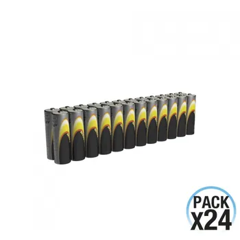 

Pack 24 Standard Alkaline Batteries Small 1.5V LR03-AAA 7hDayron