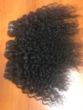 Encaje Frontal transparente con mechones, extensiones con ondas al agua, mechones con Frontal Miss Cara 100%, cabello humano Remy