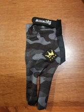 Guante de billar de camuflaje, accesorio profesional de 3 dedos para la mano derecha e izquierda, para billar