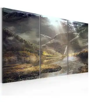 

Cuadro - The land of mists - triptych