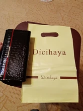 Women Wallet Purses Phone-Bag DICIHAYA Genuine-Leather Card-Holder Brand Multifunction