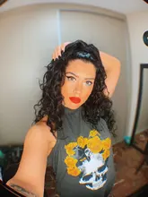 Vestido de verano Punk de manga corta suelto, calavera, abertura lateral