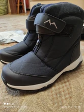 Botas de invierno para hombre, calzado de algodón resistente al agua, cálidas, de terciopelo, informales, para nieve, para exterior, nororiental