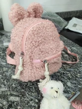 Mochila de estilo coreano para chico, bolso de felpa para niños, bolso de hombro sencillo para chicas, mochila 3D con diseño de animales de dibujos animados, 2020