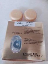 DORELLA-lentes de contacto para Cosplay, lentes suaves de Color Nueva York, 1 par (2 uds.)