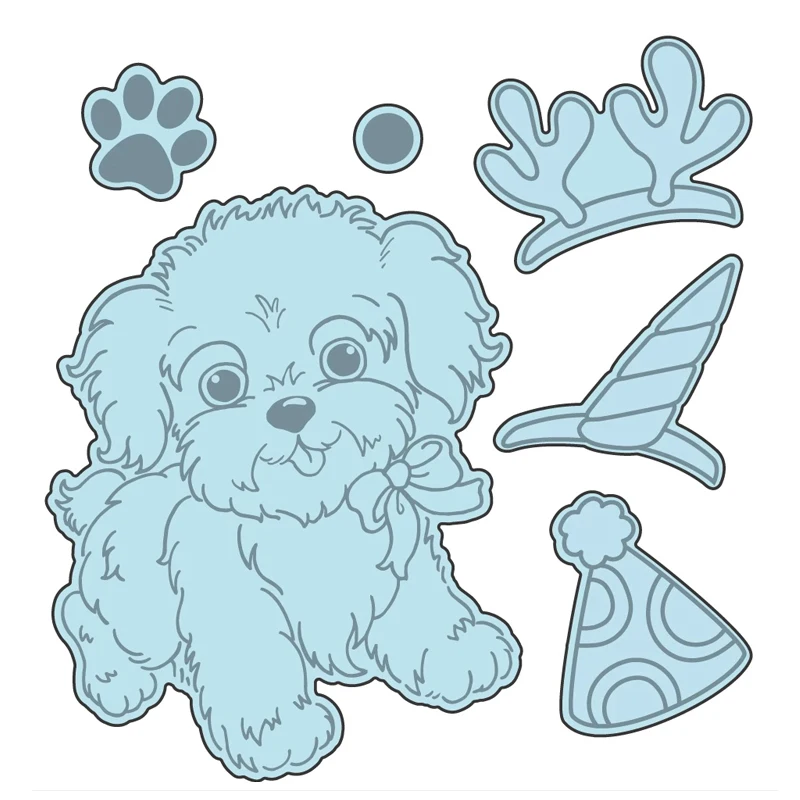 

Unicorn Puppy Clear Stamp and Cutting Dies DIY Card Album Make Scrapbook Crafts Stencil New Supplies 2020