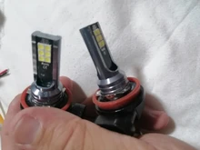 2x H8 H11 bombillas LED luz antiniebla DE COCHE luz diurna para ford focus kuga fiesta mondeo Tuga Ecosport mazda 2 mazda 3 mazda 6