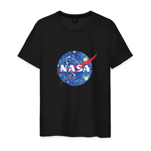 Мужская футболка хлопок NASA | одежда