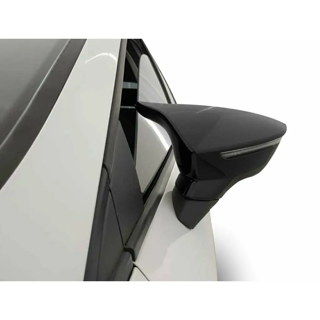 

For Seat Leon 5F Mk3 Bat Mirror Cover Piano Black 2012-2019 and Post High Quality Product Full Harmony 1 Suit 2 piece (Right and