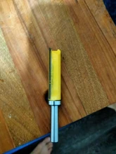 Plantilla de vástago de 8mm para carpintería, broca de enrutador, broca, fresa escariadora recta, recortadora de limpieza, cortador de espiga embellecedor empotrado, 1 ud.