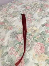 AliLeader-extensiones de cabello sintético liso, 20 colores, 50Cm de largo