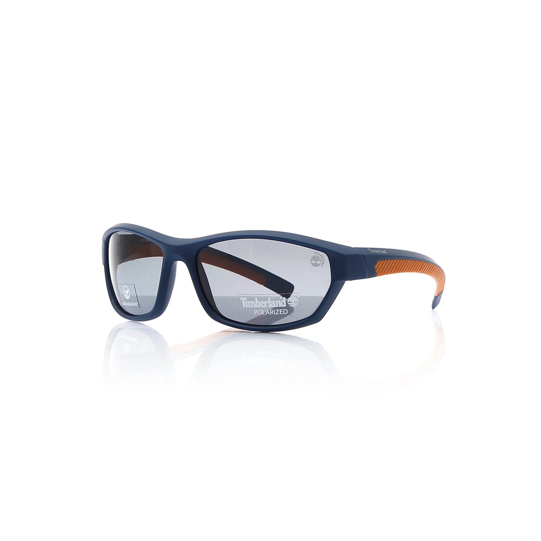 

Men's sunglasses tb 9126 91d bone navy blue organic rectangle rectangular 62-16-135 timberland