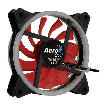 

Aerocool Rev fan Red 120x120 3-pin 15db 153gr led RET
