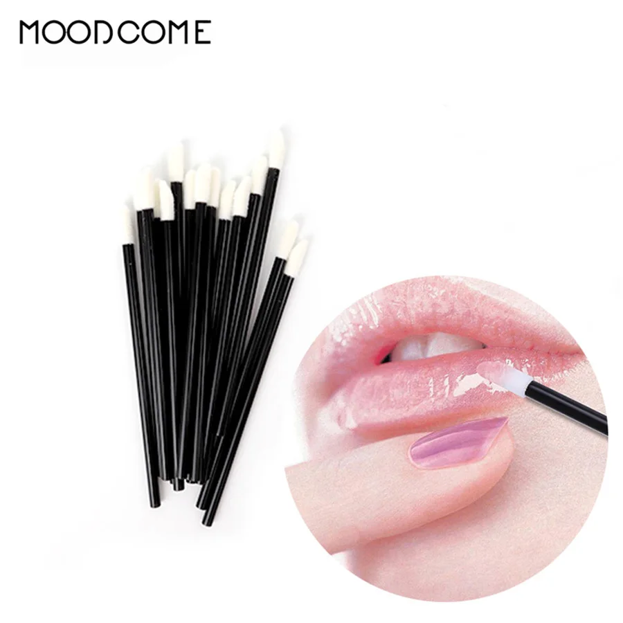 

50/100 PCS Brush Gloss Wands Applicator Makeups Tools for Lip Brushes Pen Cleaner Cleaning Eyelash Makeup Tools