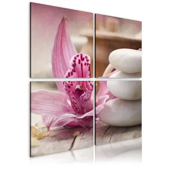 

Table-Orchid and zen-40x40