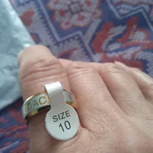 Sifisrri 8mm Acero inoxidable religioso Jesús Cruz anillo ruso Dios nos banda Anillos para los hombres las mujeres joyería cristiana Anillos