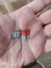 Combinación de fusibles de coche 50/100 Uds conjunto surtido para fusibles de coche tipo hoja 2/3/5/7.5/10/15/20/25/30/35A con caja y Clip