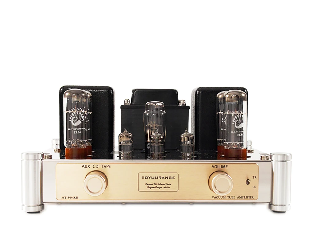 BoyuuRange MT-34 MKII Hi-Fi EL34 真空管 プリメイン アンプ