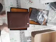 Pocket Purse Trifold Wallet Williampolo Genuine-Leather Zip-Coin Brand Men Hight