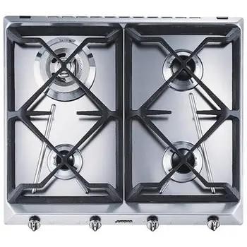 

4 Burner Gas hob SRV564GH3 by 60 cm series stainless steel color contemporary with FSDSMEG139.13