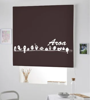 

Blind Iroa customizable Infant/Birds Aroa! ROLLER BLINDS TRANSLUCENT! (CHOCOLATE 100X175)