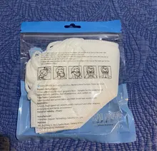 Mascarilla facial FFP2 KN95, Máscara protectora antipolvo, filtrada al 95%, tapabocas, 70 Uds.