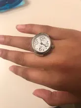 Anillo de cuarzo elástico para hombre y mujer, relojes para el dedo anillos joyas regalos XRQ88