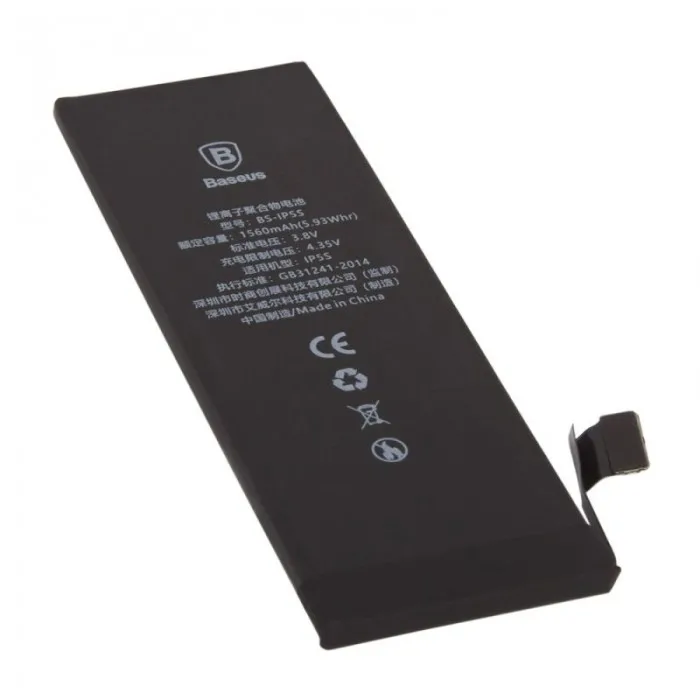 Аккумулятор для сотового телефона Baseus ACCB-AIP5S для iPhone 5s 1560 мАч(Черный