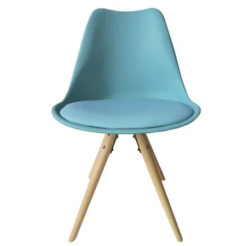 

Chair TOW 4P (HT), wood, turquoise, turquoise cushion