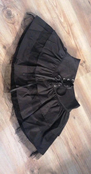 Egirl Gothic Lace Up Mini Skirt photo review