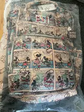 Bolsa de pañales con USB de Disney, mochila momia de maternidad/bolsa de pañales para bebé, bolso de viaje de Mickey Mouse, bolsa para cuidado del bebé, bolsa húmeda