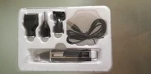 Kemei-cortadora de pelo 4 en 1 para oreja y nariz, maquinilla de afeitar profesional, indolora, para cejas y vello Facial