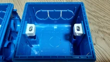 Atlectric-Mounting-Box Socket Cassette-Switch Internal White Hidden 86 Red Concealed