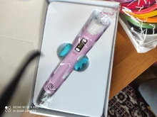 Printer-Pen 3d-Pen Led-Painting DIY Children Educational-Toys Gifts Pla Filament Kids