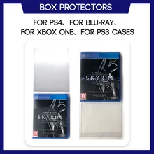 ボックスプロテクター用PS4 用のxbox oneのためのPS3 ゲームカスタムクリアプラスチック保護
