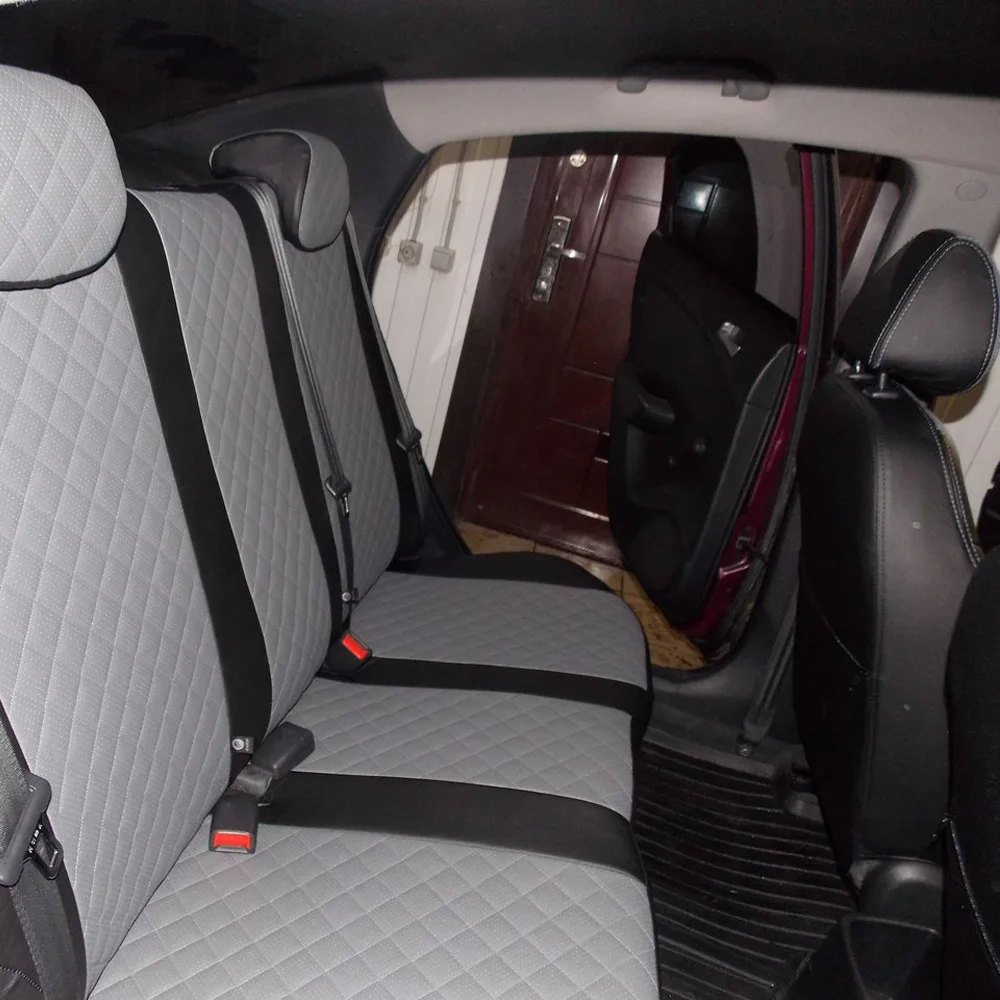 Для Hyundai Solaris Sd- / Kia Rio-4 Sd/Hb(X-Line)(40/60)- модельные чехлы на сиденья АВТОПИЛОТ РОМБ экокожа