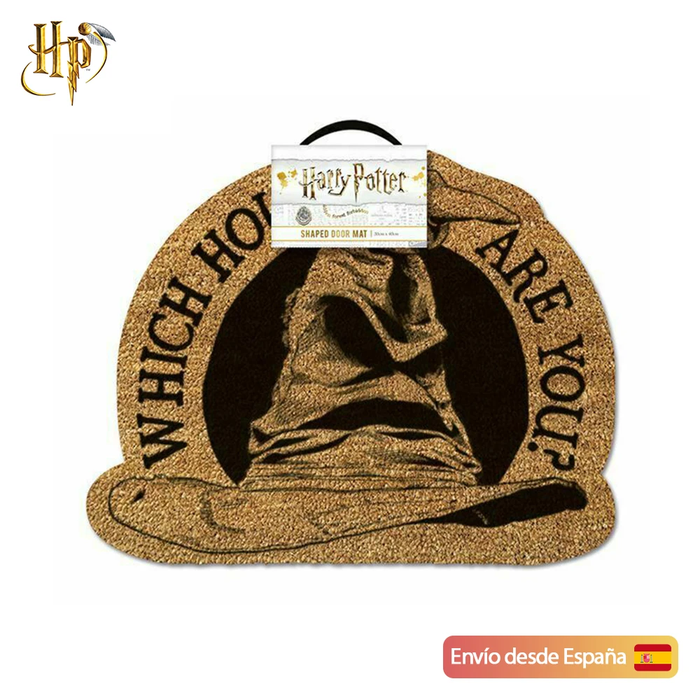 Harry Potter Alohomora - Felpudo 100% de goma de fibra de coco  : Harry Potter: Patio, Césped y Jardín