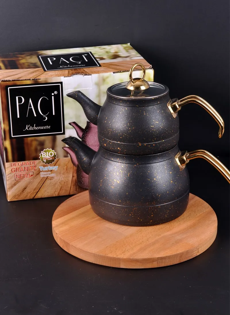 Turkish Teapot Set Bio Granite Tea Pot Kettle Boiler Tea PotWater BoilerTurkish Traditional